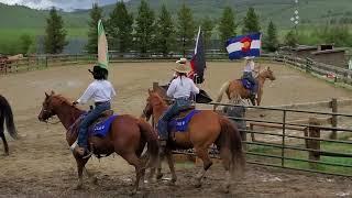 Horseback riding on a Ranch in Granby Colorado Family Vacation and travel [upl. by Mandel]