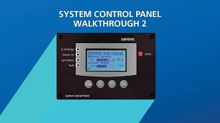 FREEDOM SW SCP Walkthrough 2 InverterCharger Settings  Basic Settings [upl. by Odnam]