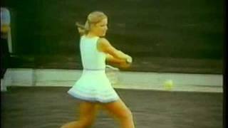 Chris Evert 1976 Wilson Racket Commercial [upl. by Desiree171]