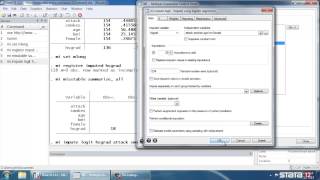 Multiple imputation in Stata® Logistic regression [upl. by Shulman]