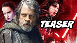 Star Wars The Last Jedi Teaser  Inside The Jedi Temple Breakdown [upl. by Gass752]