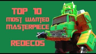 Diagnostik80 Reviews  Top 10 Most Wanted Transformers Masterpiece Redecos [upl. by Echo]