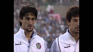 Italy national anthem in Stuttgart Euro 1988 [upl. by Kumagai]