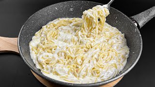 Das beste cremige Nudelrezept zum Abendessen Ich habe noch nie so leckere Pasta gegessen [upl. by Hew]