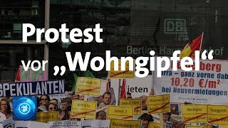 Wohnungen gesucht Regierung veranstaltet quotWohngipfelquot [upl. by Hayikaz]