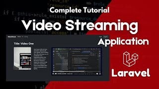 Build a Complete Video Streaming Application  Full Tutorial [upl. by Yrrehs380]