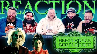 Beetlejuice Beetlejuice Movie REACTION [upl. by Fusuy]