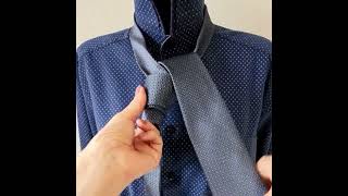 The simplest knot for a tie elegantly tie knot simple modern easy fashionableknot klassik [upl. by Smalley]