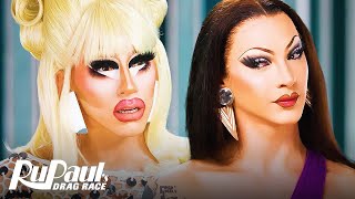 The Pit Stop AS9 E02 🏁 Trixie Mattel amp Violet Chachki Back For A Ball  RuPaul’s Drag Race AS9 [upl. by Idieh]