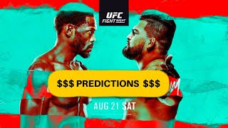 UFC Vegas 34  Cannonier vs Gastelum Picks Bets amp Predictions [upl. by Harelda]