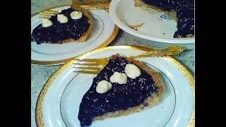 Blueberry Pie with Gluten Free Tiger Nut Pie Crust Cooking with Kimberly [upl. by Vinay]