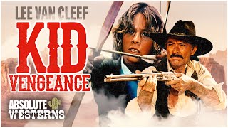 Iconic Lee Van Cleef Western Movie I Kid Vengeance 1977 I Absolute Westerns [upl. by Gwenni]