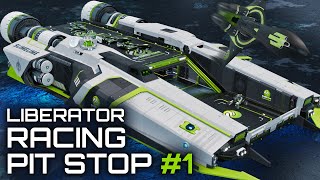 Star Citizen  Liberator Racing [upl. by Agnimod]