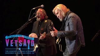 Joe Walsh with Stephen Stills LIVE VetsAid 2023 [upl. by Fridell]