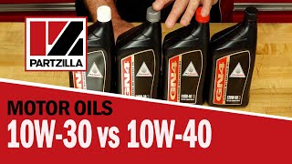 10W30 vs 10W40 Oil  What’s the Difference Between 10W30 and 10W40 Oil  Partzillacom [upl. by Dallas]