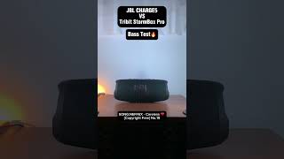 JBL CHARGE5 VS Tribit StormBox Pro｜Bass Test🔥｜volume 70 [upl. by Docila]