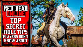 5 Role SECRETS You Didnt Know About in Red Dead Online RDR2 Best Bounty Hunter Role Tips [upl. by Fidelia311]