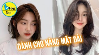 Top 20 kiểu tóc cho bạn nữ mặt dài đẹp nhất 2023  bạn chọn kiểu nào [upl. by Yodlem]