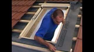 RoofLITE window installation 9  Underfelt [upl. by Eislek]