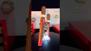 davidoff year of the dragon double corona comparison review cigarreviews cigars cigarinfo [upl. by Kcirdde987]