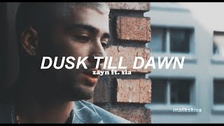 Zayn  Dusk Till Dawn ft Sia Traducida al español [upl. by Arada]