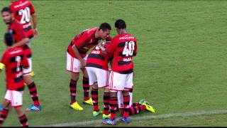 Flamengo x Goiás  Gol de Elias  Copa do Brasil 2013 06112013 [upl. by Enaujed]