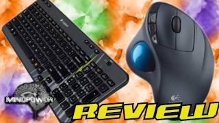 Logitech K360 Wireless Keyboard  M570 Trackball Review  Unboxing  MindPower [upl. by Laing]