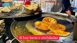 Se antojan TACOS Y ENCHILADAS para cenar en Valparaíso Zacatecas 2024  Domingo 1 de Septiembre [upl. by Ansela]