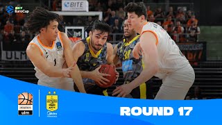 ratiopharm UlmAris Midea Thessaloniki  Round 17 Highlights  202324 BKT EuroCup [upl. by Relyuhcs]