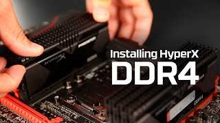 Cómo instalar la memoria DDR4  HyperX [upl. by Hett]