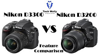 Nikon D3300 vs D3200 Feature Comparision [upl. by Ris653]