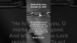 Ambassador in Chains  Verse of the Day  October 23 2024 verseoftheday [upl. by Mlawsky250]