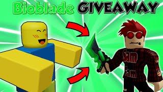 🧪MM2 Bioblade x2 Giveaway Spinning A Wheel For A Free Godly🧪 [upl. by Geanine]