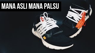 THE SNKRS  MANA YANG ASLI MANA YANG PALSU PRESTO THE TEN [upl. by Knobloch394]