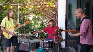 Jesse guitar and Riley Brewer drums with Alex Borthwick bass at Strange Company Fremantle 2023 [upl. by Octavian]