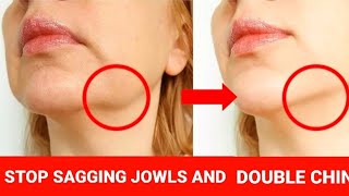 Amazing massage to get rid of sagging jowls and double chin and get young defined jawline [upl. by Eecal302]