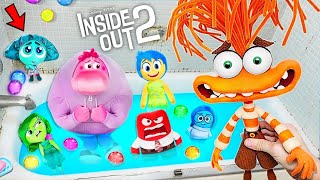 Inside Out 2  Anxiety Bath Party [upl. by Nosnirb]