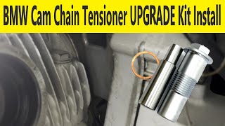 BMW Cam Chain Tensioner upgrade kit install [upl. by Starlin]