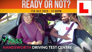 MOCK TEST  HANDSWORTH DRIVING TEST CENTRE 07072023 1208PM drivingtestvideo ojkenny [upl. by Yahsan]