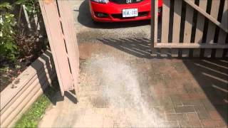 How To Apply Polymeric Sand To Interlocking And Pavers [upl. by Harmon]