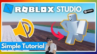 How to add Footstep Sounds amp Effects  Roblox Studio [upl. by Gilemette]