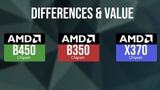 AMD b450 b350 and x370 chipset specs amp performance differences Is it worth the upgrade [upl. by Jehanna]