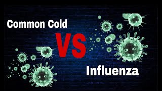 Common Cold vs Influenza  Respiratory Tract disorders  By AbuBakar Med Plus [upl. by Adur]