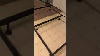 How to disassemble a metal bed frame any size king queen [upl. by Doig]