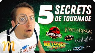 5 SECRETS DE TOURNAGES WTF  2 [upl. by Ahsyt492]