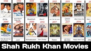 Shah Rukh Khan Movies  Shah Rukh Khan Movies List srk [upl. by Idnor]