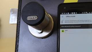 Setting EVVA AirKey to Office Mode [upl. by Pius]