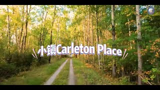 清晨拜访Carleton Place小镇，从Stittsville 到小镇的火车道早已不见踪影，一条美丽的自行车道联通小镇。drone travel trending [upl. by Leitman]