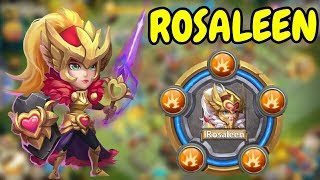 Rosaleen l Max Breakthrough In Action l Castle Clash [upl. by Nnaj]