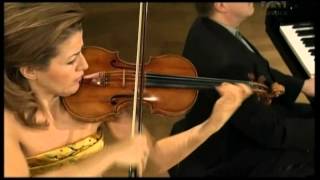 Mozart Violinsonate A Dur KV 305 Anne Sophie Mutter Violine Lambert Orkis Klavier [upl. by Aitital]